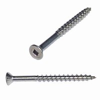 #10 X 2-1/2" Bugle Head, Square Drive, Deck Screw, 300 Series Stainless